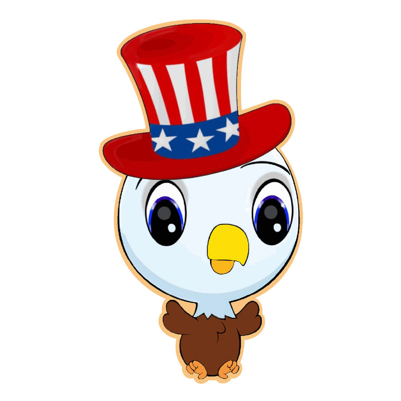 PATRIOTIC BABY EAGLE