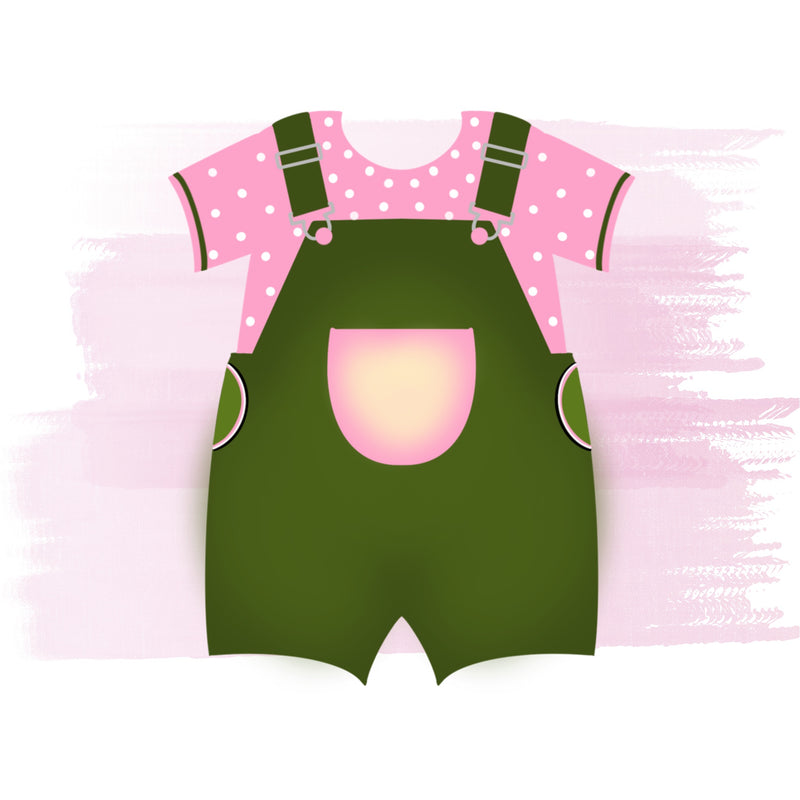 BABY SHORT OVERALLS